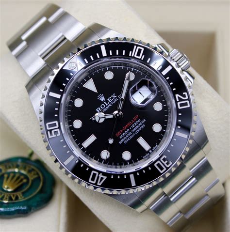 rolex single red sea dweller.